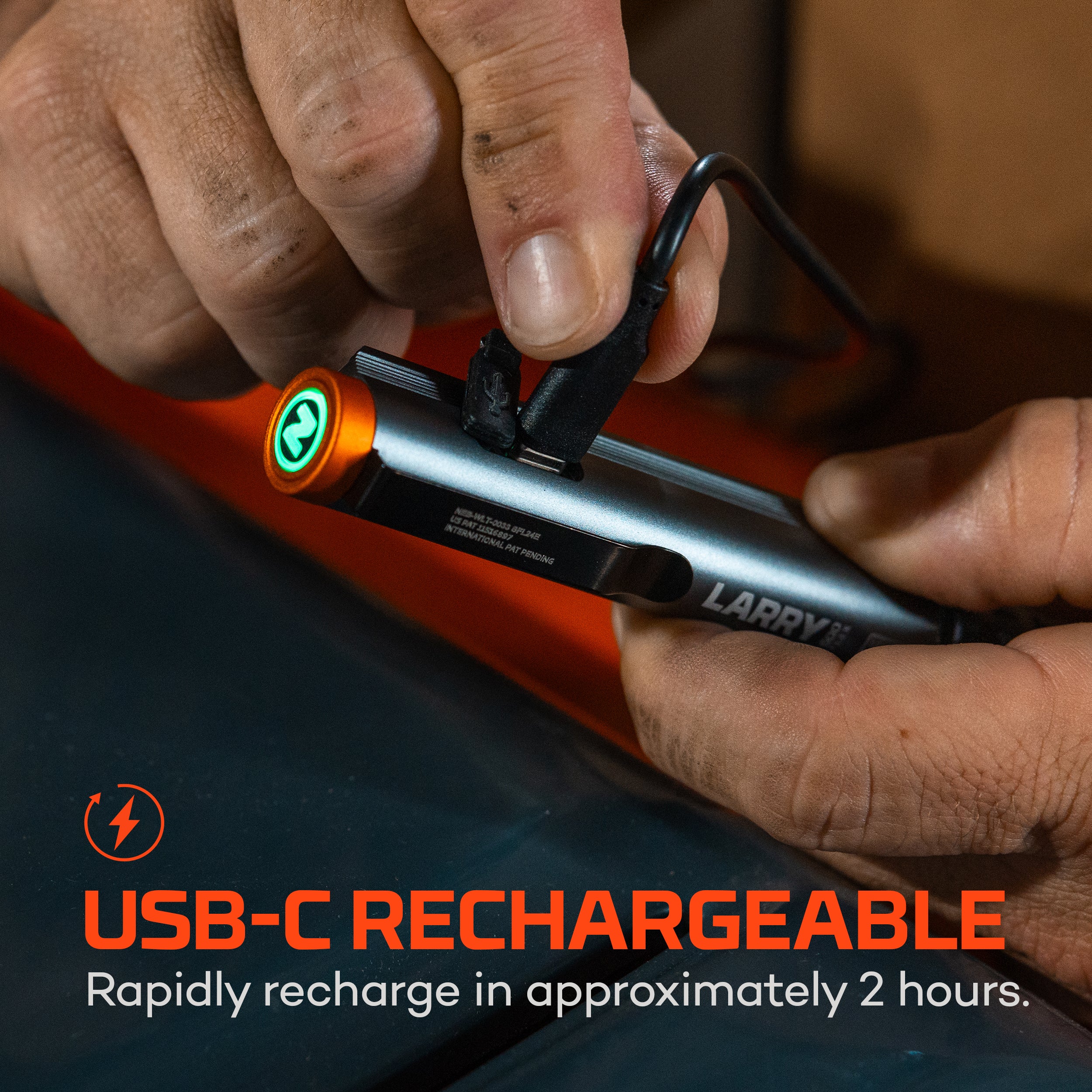 Lil Larry 500 Flex Black Line | Rechargeable - Image 8