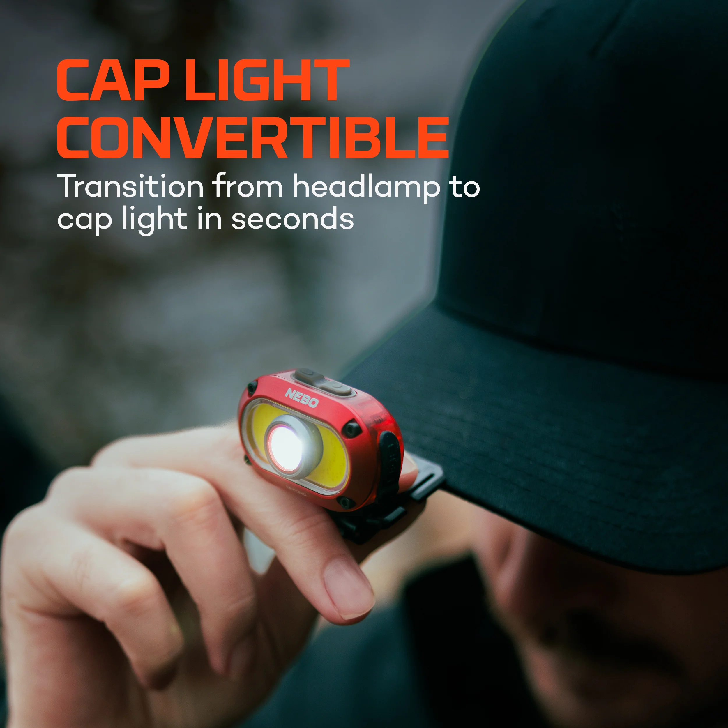 Mycro 550 Headlamp Red | Rechargeable - Image 3